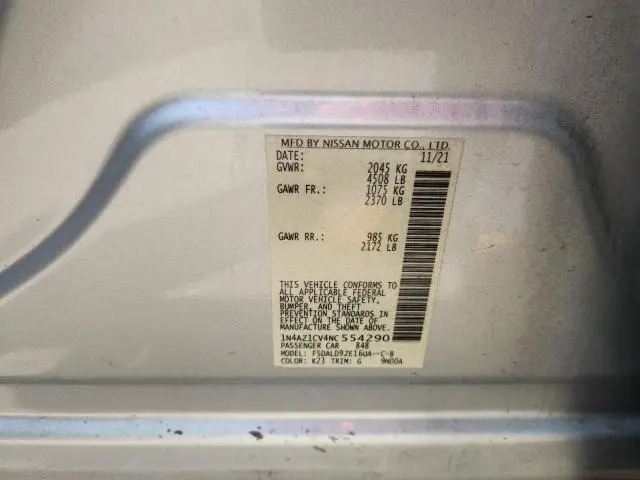 2022 NISSAN LEAF SV  