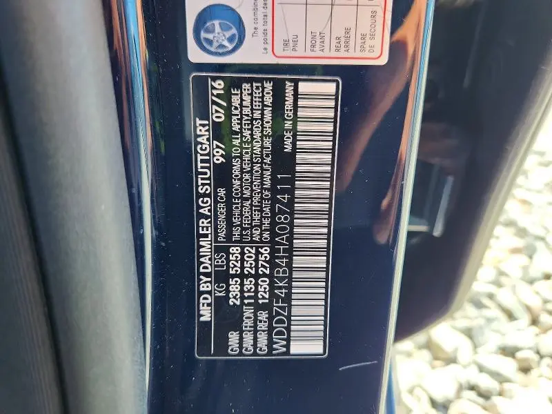 2017 MERCEDES-BENZ E 300 4MATIC  