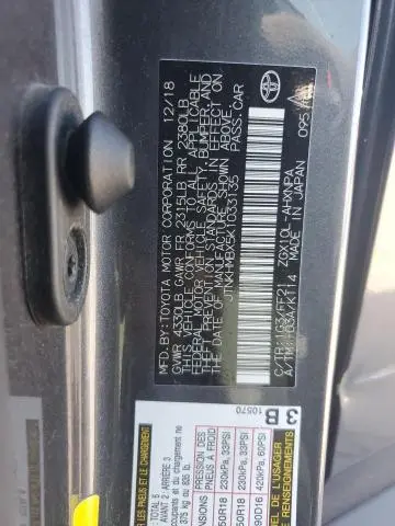 2019 TOYOTA C-HR XLE  