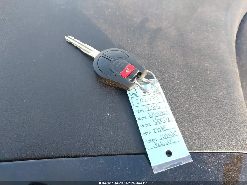 2015 NISSAN VERSA NOTE S (SR)/S PLUS/SL/SR/SV