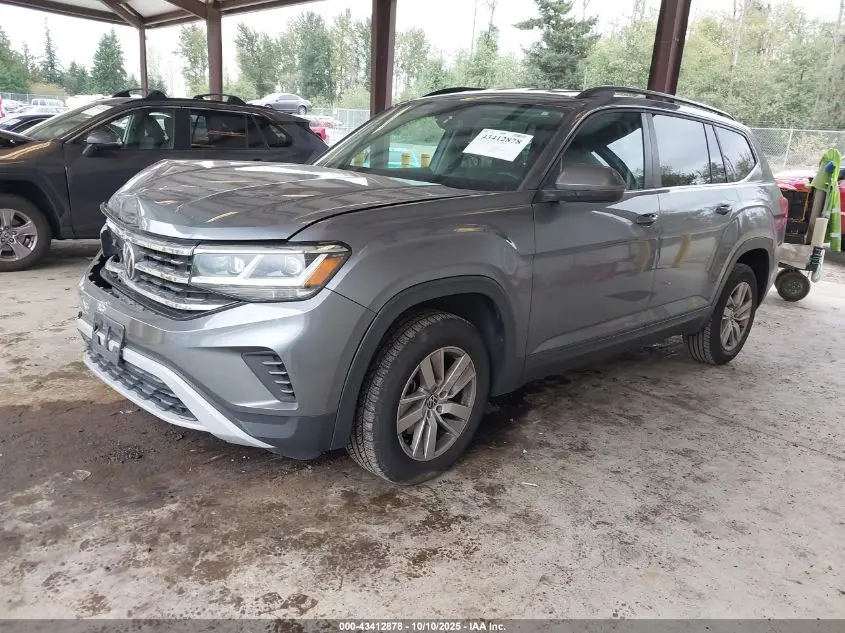 2021 VOLKSWAGEN ATLAS 2.0T S