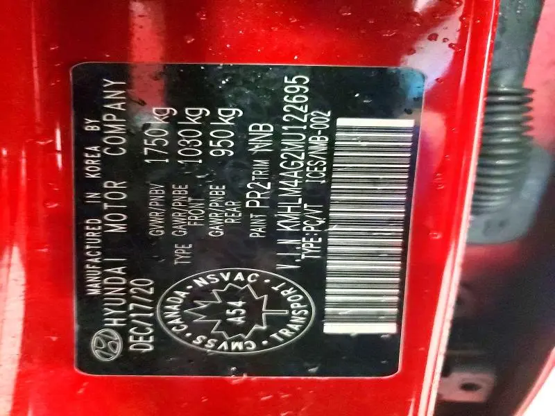 2021 HYUNDAI ELANTRA SEL  