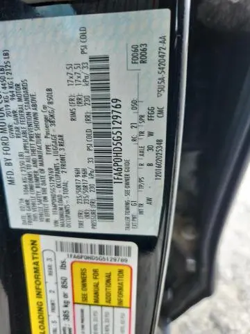 2016 FORD FUSION SE  