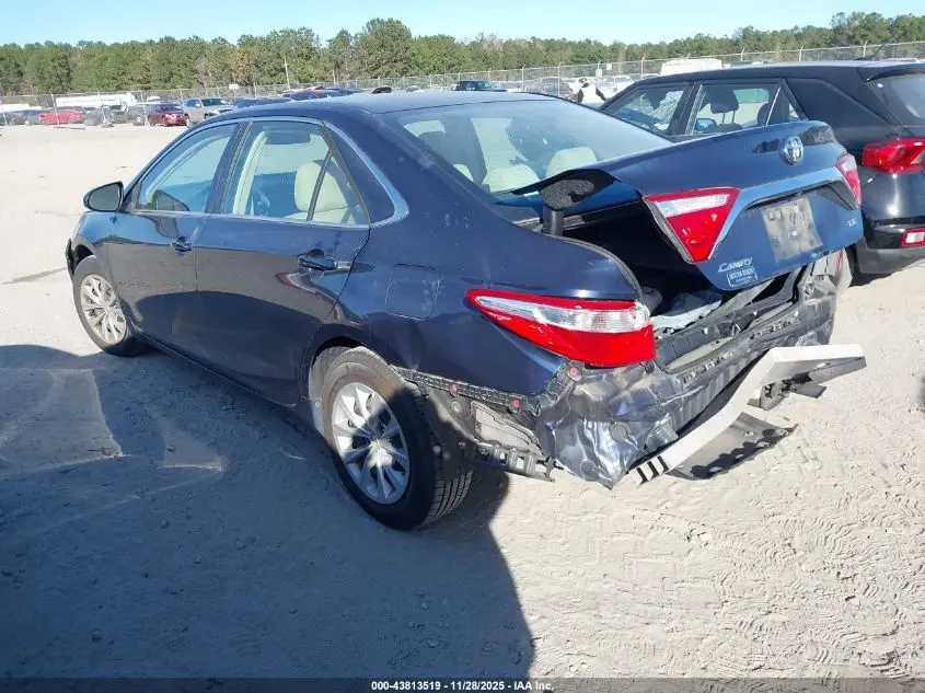 2016 TOYOTA CAMRY LE