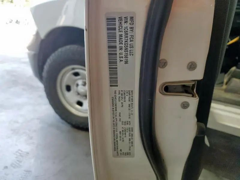 2022 RAM 1500 CLASSIC TRADESMAN