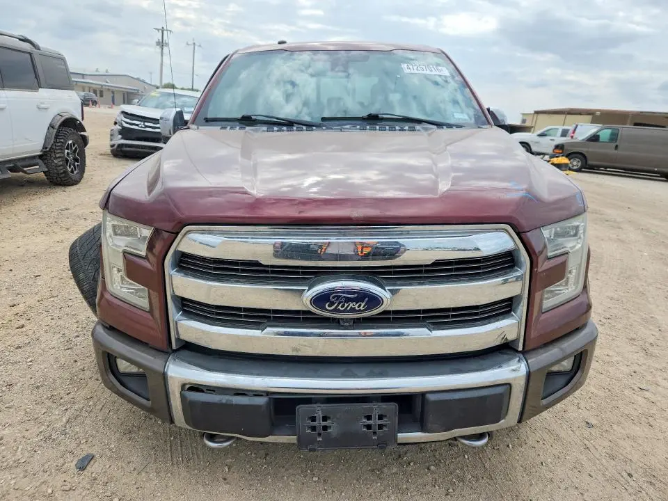 2016 FORD F150 SUPERCREW  