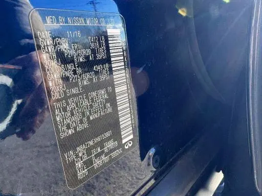 2017 INFINITI QX80 BASE  