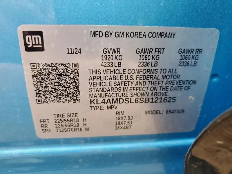 2025 BUICK ENCORE GX SPORT TOURING  