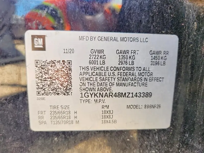 2021 CADILLAC XT5 LUXURY  