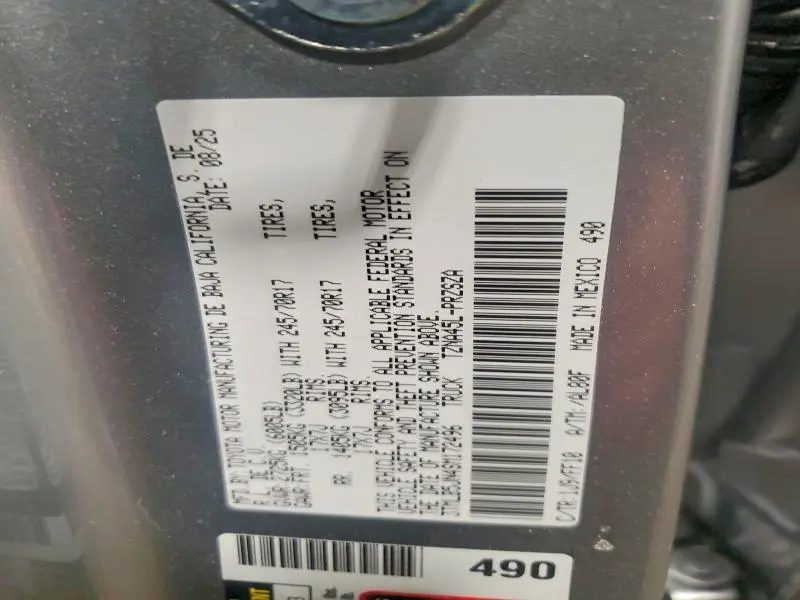 2025 TOYOTA TACOMA DOUBLE CAB  