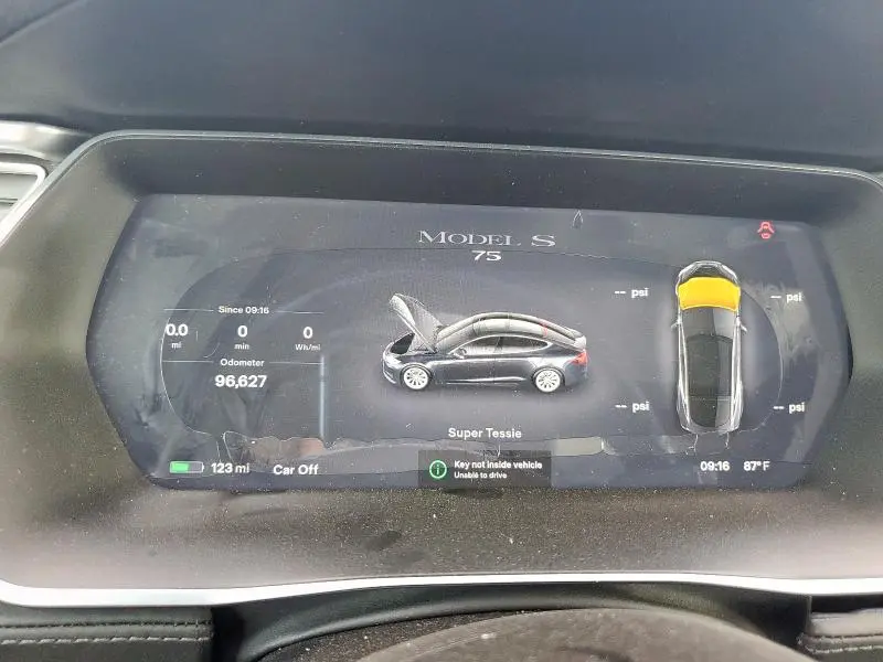 2016 TESLA MODEL S   