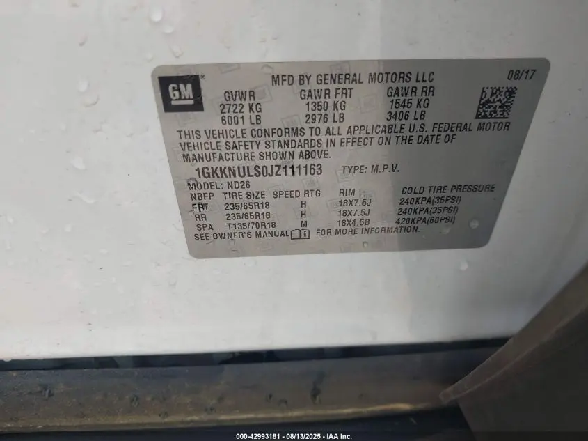 2018 GMC ACADIA SLT-1