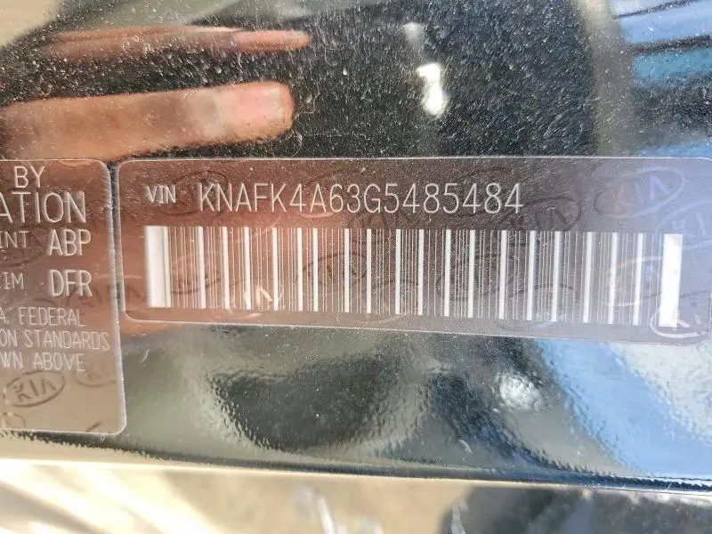 2016 KIA FORTE LX  