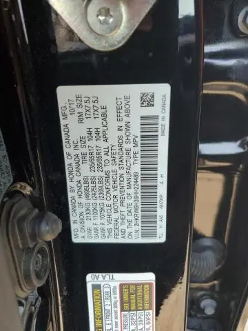 2017 HONDA CR-V LX  