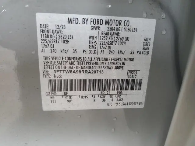 2024 FORD MAVERICK XL  