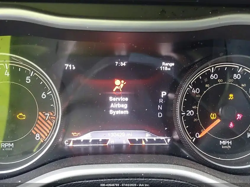 2015 JEEP CHEROKEE TRAILHAWK