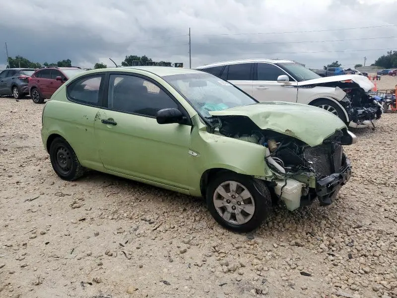 2010 HYUNDAI ACCENT BLUE  
