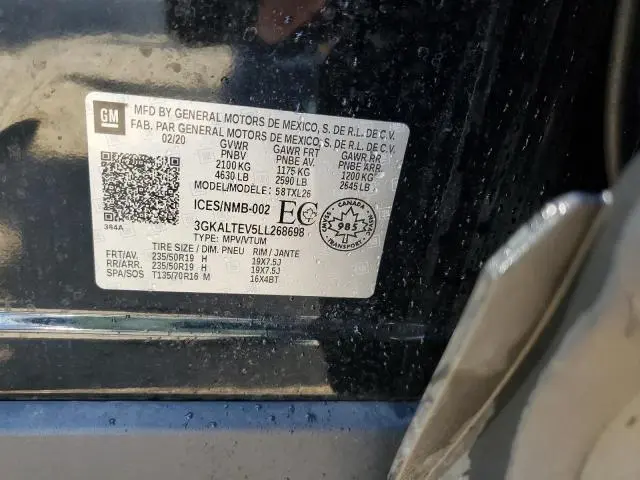 2020 GMC TERRAIN SLE  