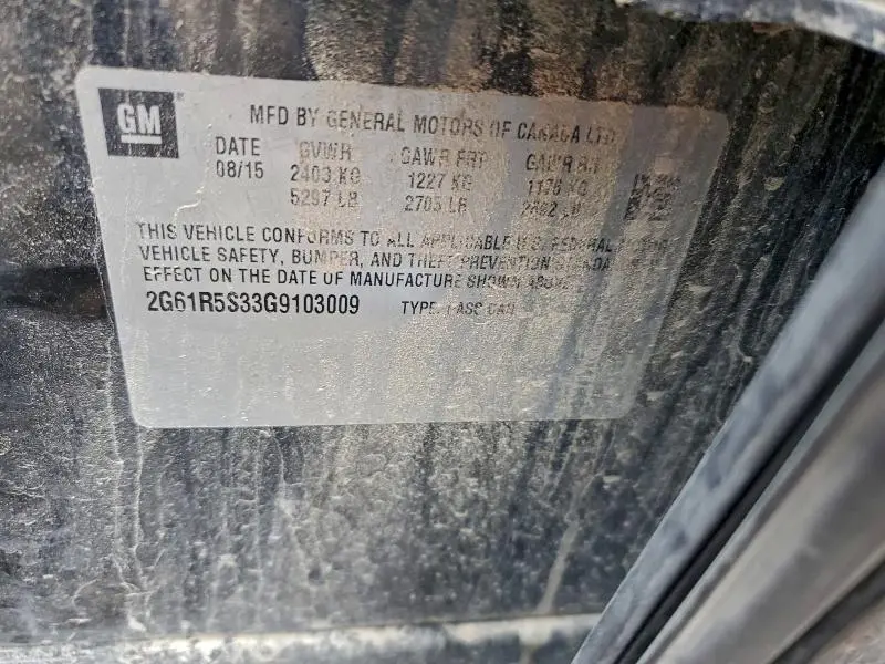 2016 CADILLAC XTS PREMIUM COLLECTION  