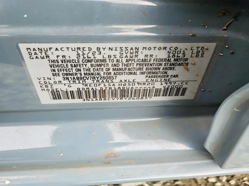 2024 NISSAN SENTRA SV  