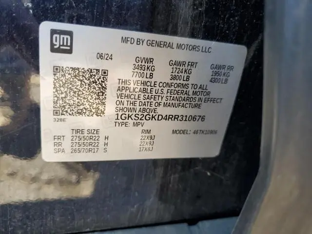 2024 GMC YUKON XL K1500 SLT  