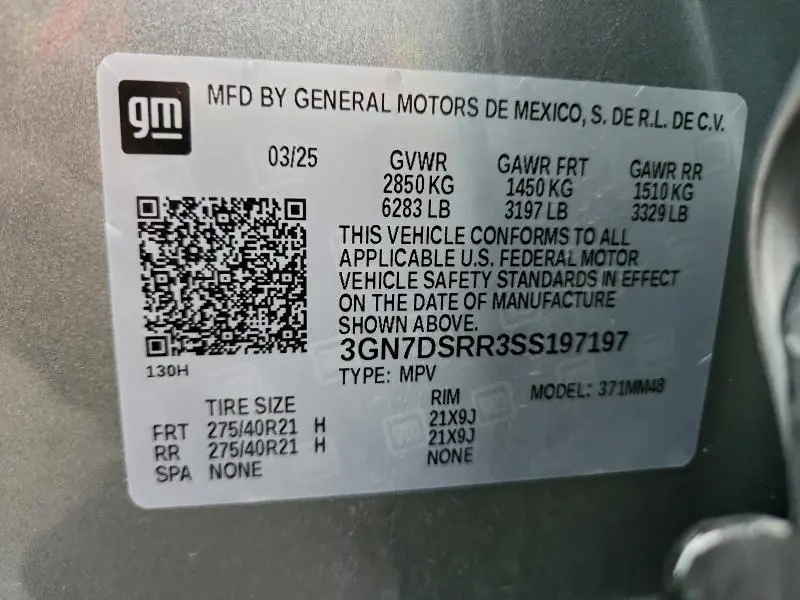 2025 CHEVROLET EQUINOX RS  