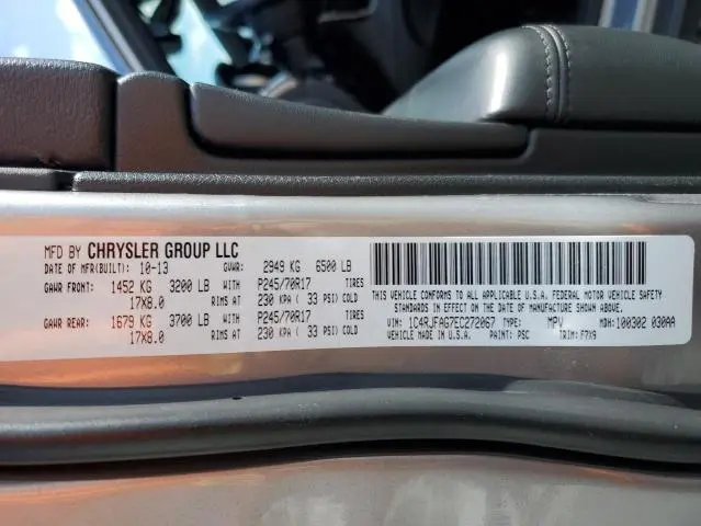 2014 JEEP GRAND CHEROKEE LAREDO  