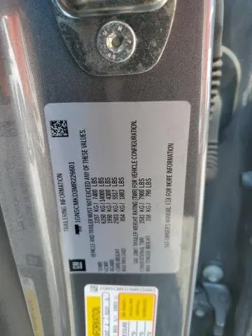 2021 CHEVROLET TAHOE C1500 LS  