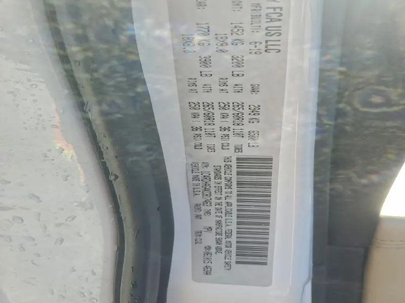 2019 DODGE DURANGO SXT  