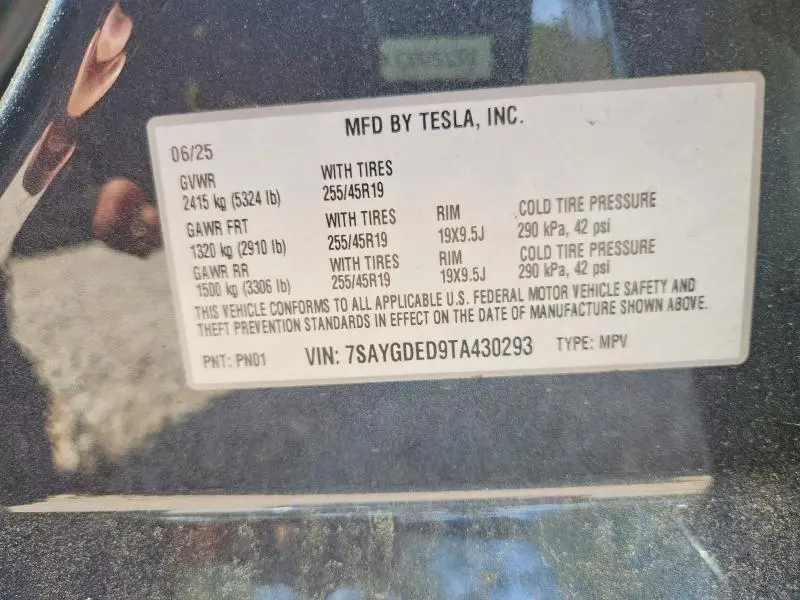 2026 TESLA MODEL Y   
