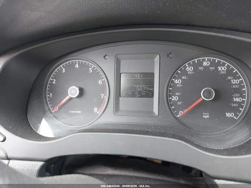 2011 VOLKSWAGEN JETTA 2.0L S