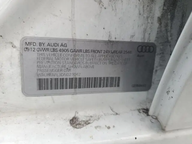 2013 AUDI A4 PREMIUM  