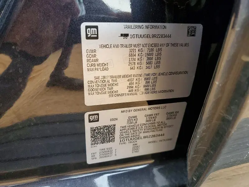 2024 GMC SIERRA K1500 DENALI  