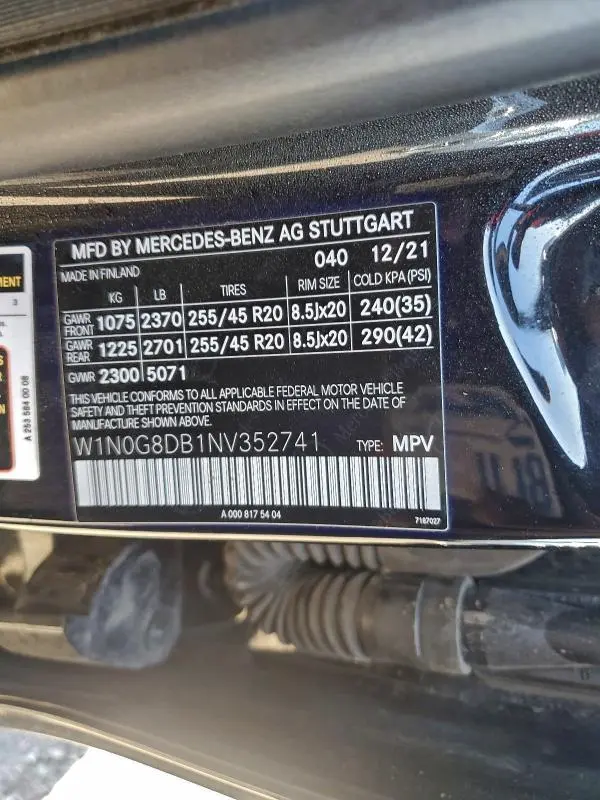 2022 MERCEDES-BENZ GLC 300  