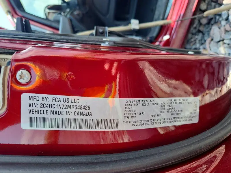 2021 CHRYSLER PACIFICA HYBRID PINNACLE  