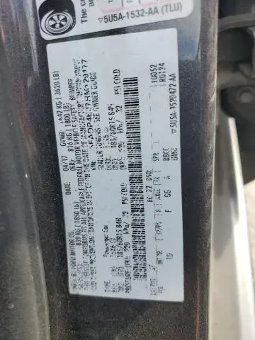2017 FORD FIESTA SE  
