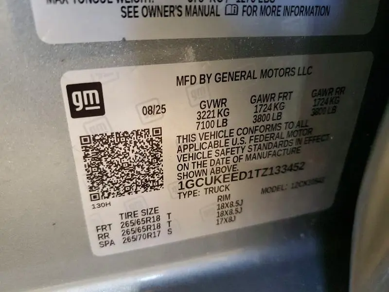 2026 CHEVROLET SILVERADO K1500 RST  