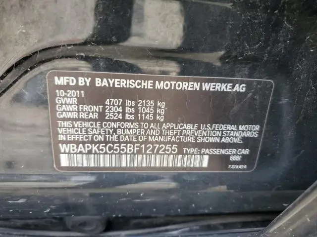 2011 BMW 328 XI SULEV