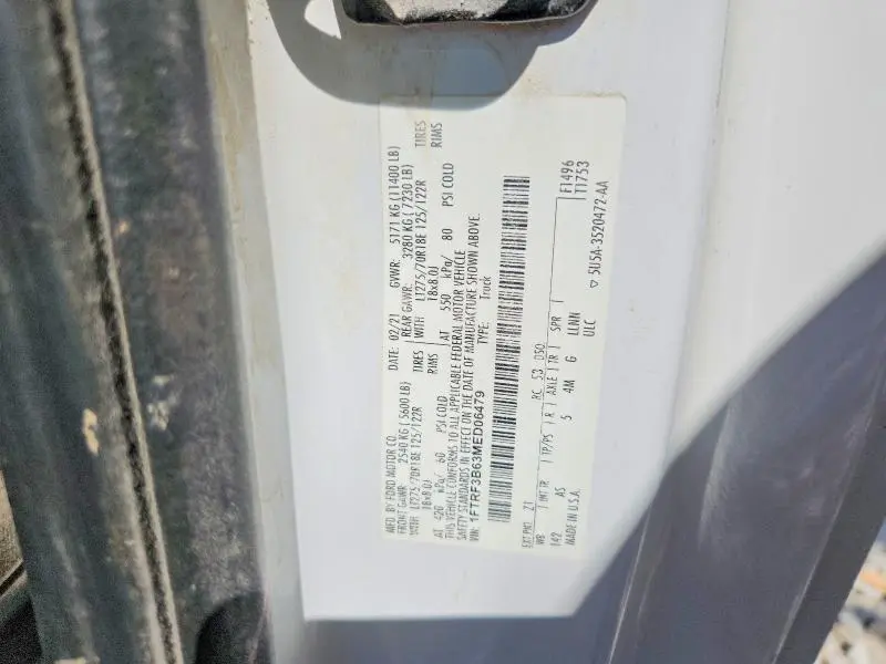 2021 FORD F350 SUPER DUTY  