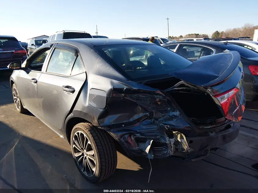 2016 TOYOTA COROLLA S PLUS