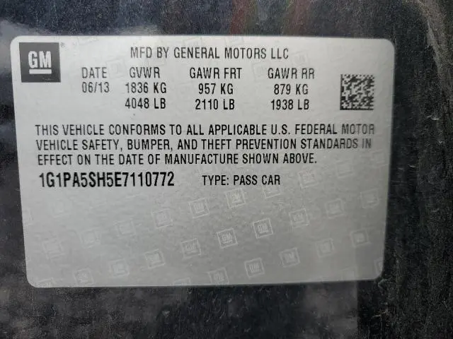 2014 CHEVROLET CRUZE LS  