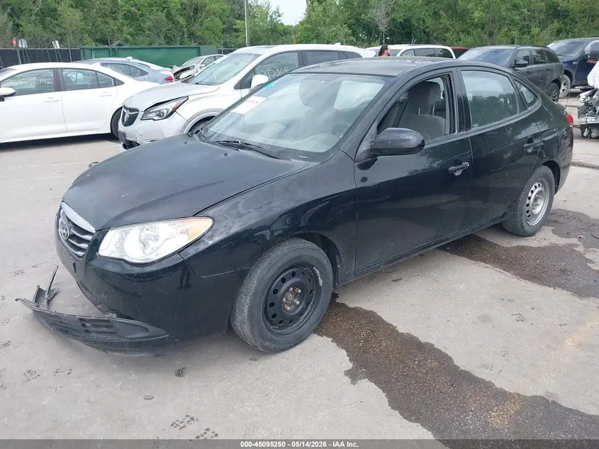 2010 HYUNDAI ELANTRA BLUE