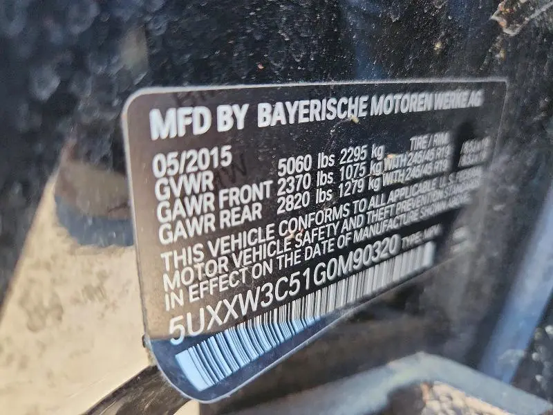 2016 BMW X4 XDRIVE28I  