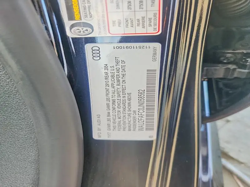 2018 AUDI S7 PRESTIGE  