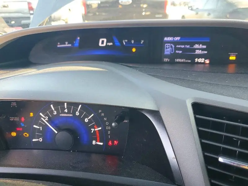 2012 HONDA CIVIC EX  