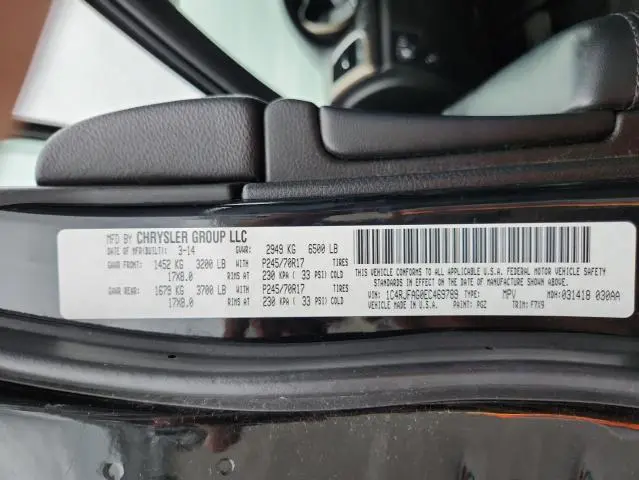 2014 JEEP GRAND CHEROKEE LAREDO  