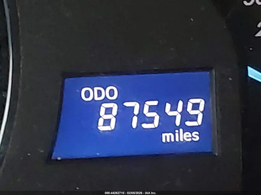 2012 TOYOTA CAMRY LE