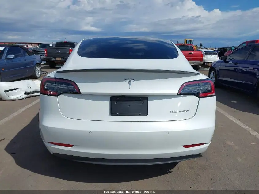 2022 TESLA MODEL 3 PERFORMANCE DUAL MOTOR ALL-WHEEL DRIVE
