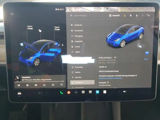 2021 TESLA MODEL Y   