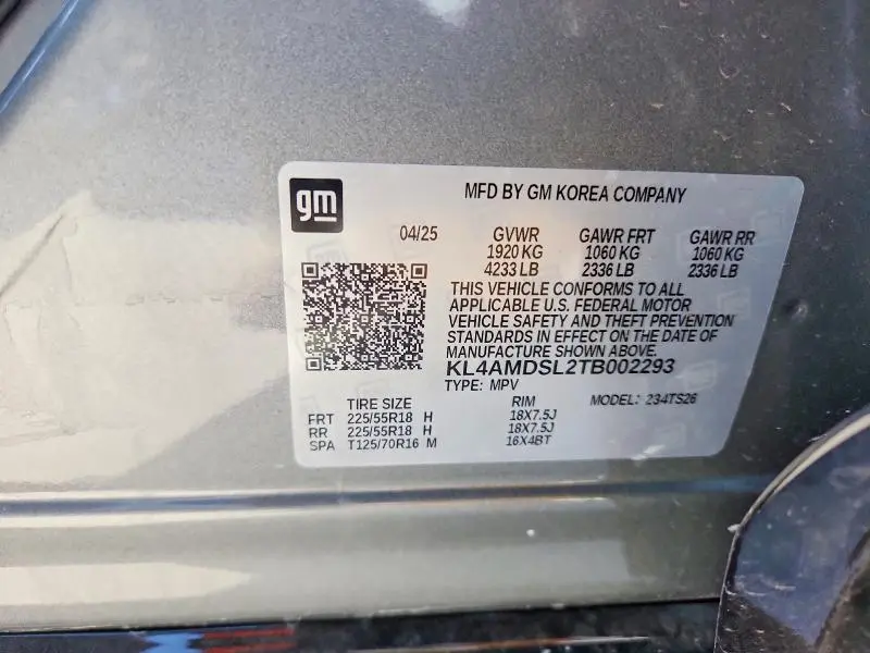 2026 BUICK ENCORE GX SPORT TOURING  